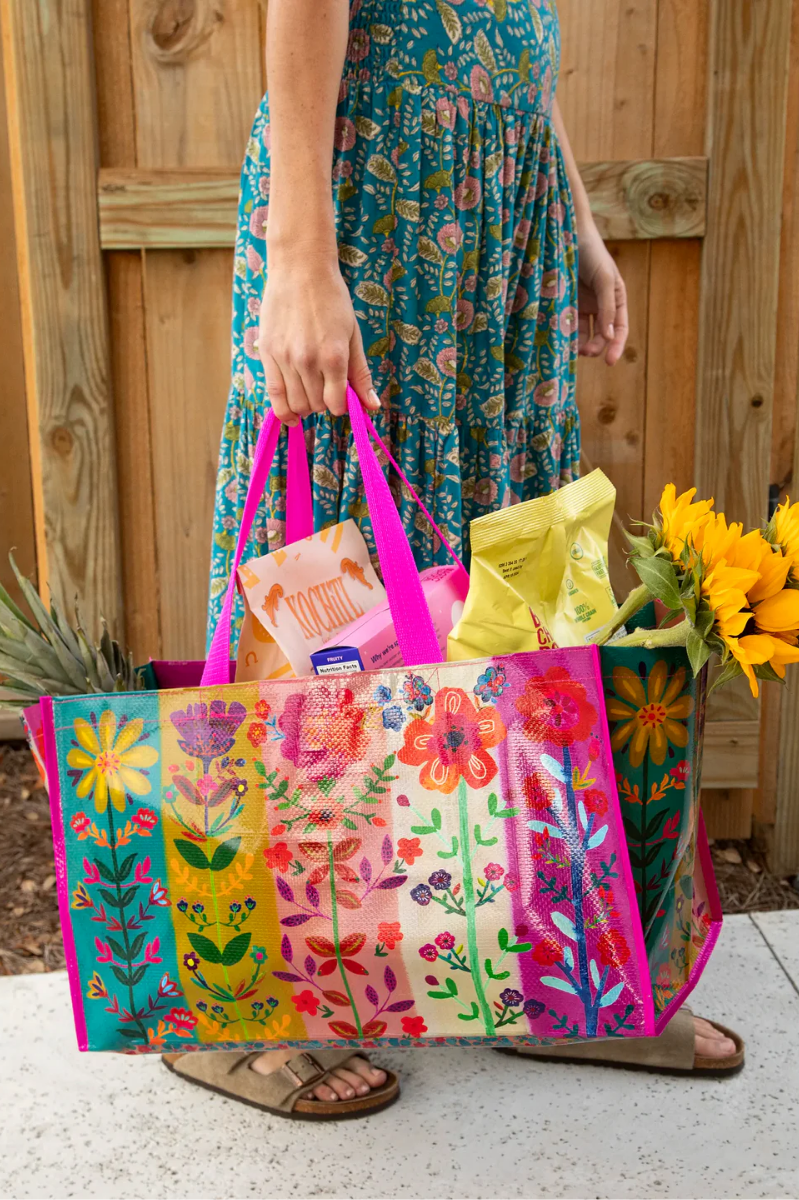 Carry All Happy Tote Bag | Natural Life