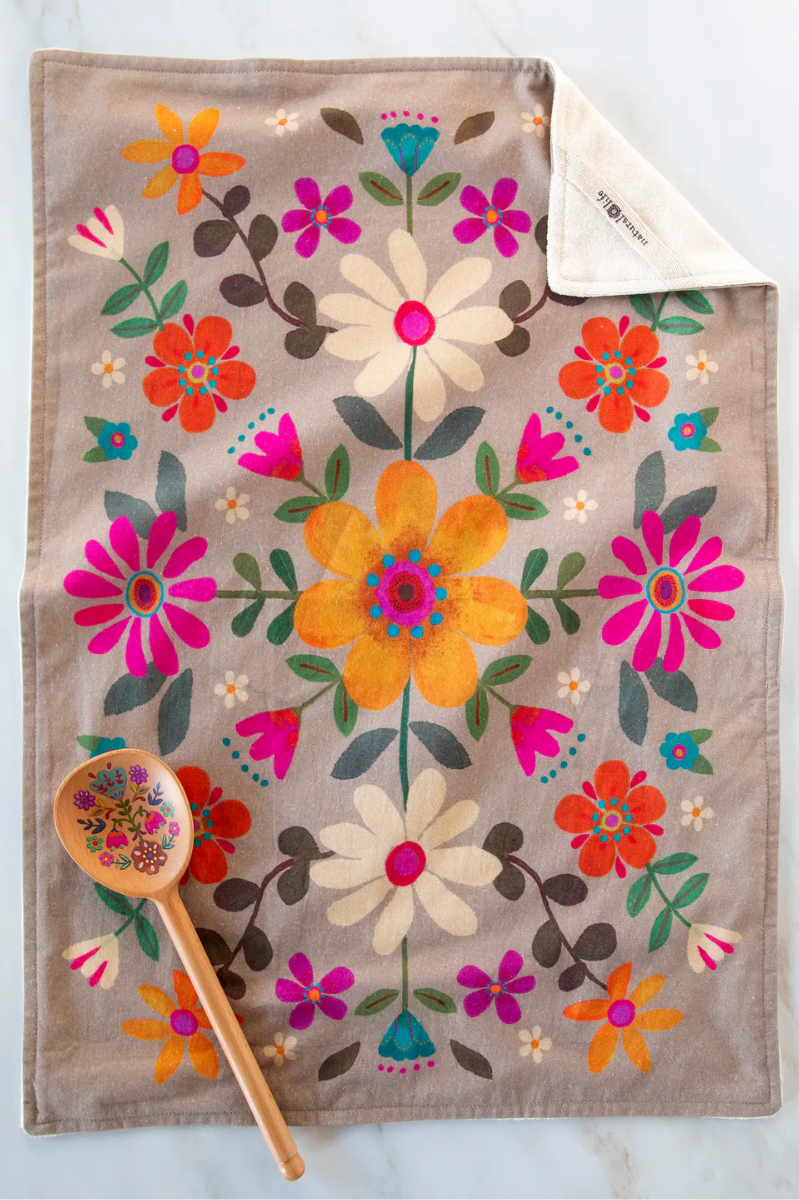 Plush Cotton Dish Towel | Natural Life