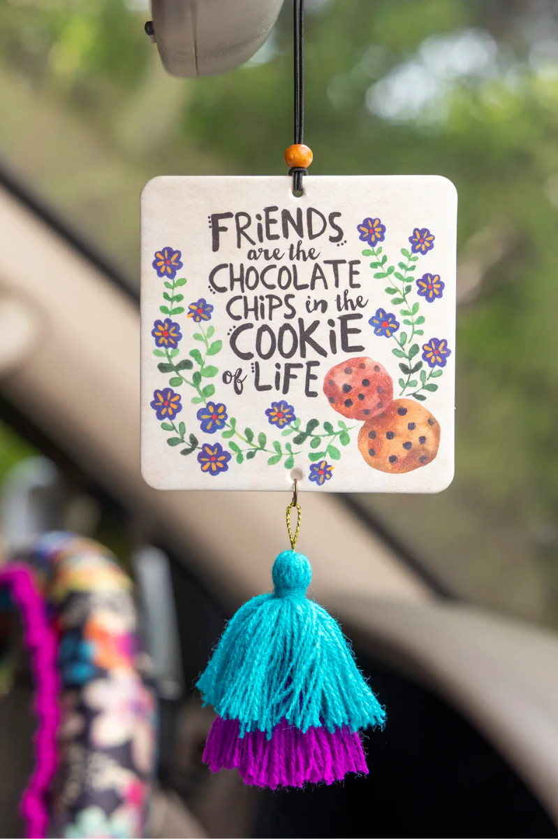Friends Are Chocolate Chips Air Freshener | Natural Life