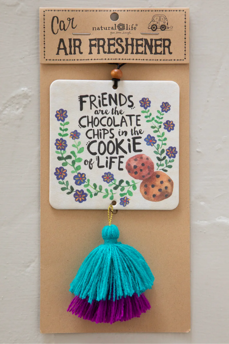 Friends Are Chocolate Chips Air Freshener | Natural Life