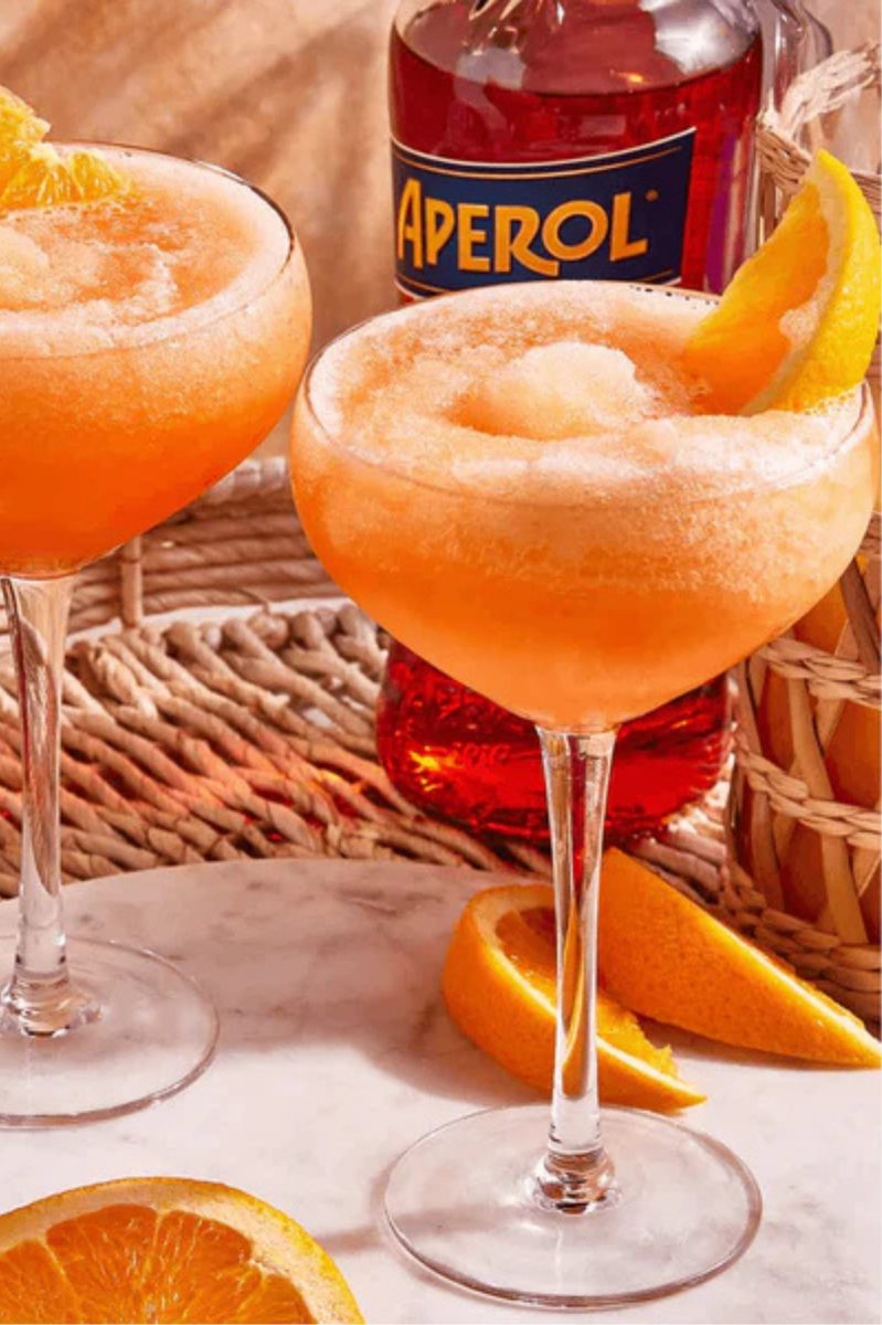 Aperol Spritz Frozen Cocktail