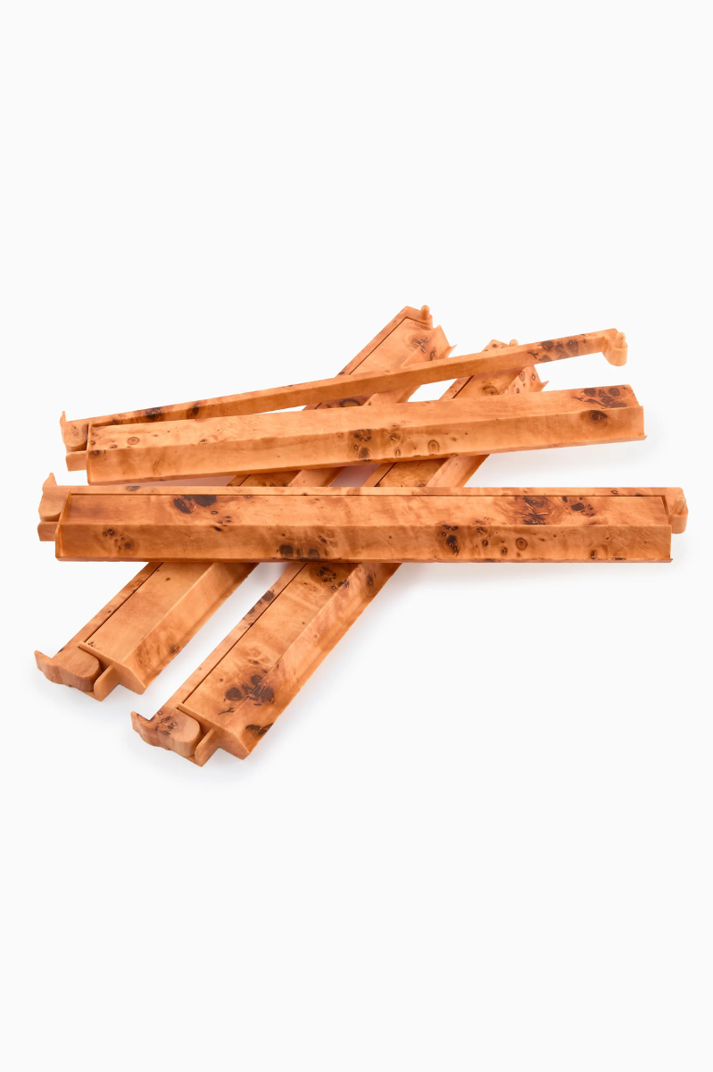 Burl Rack and Pusher Set | Oh My Mahjong