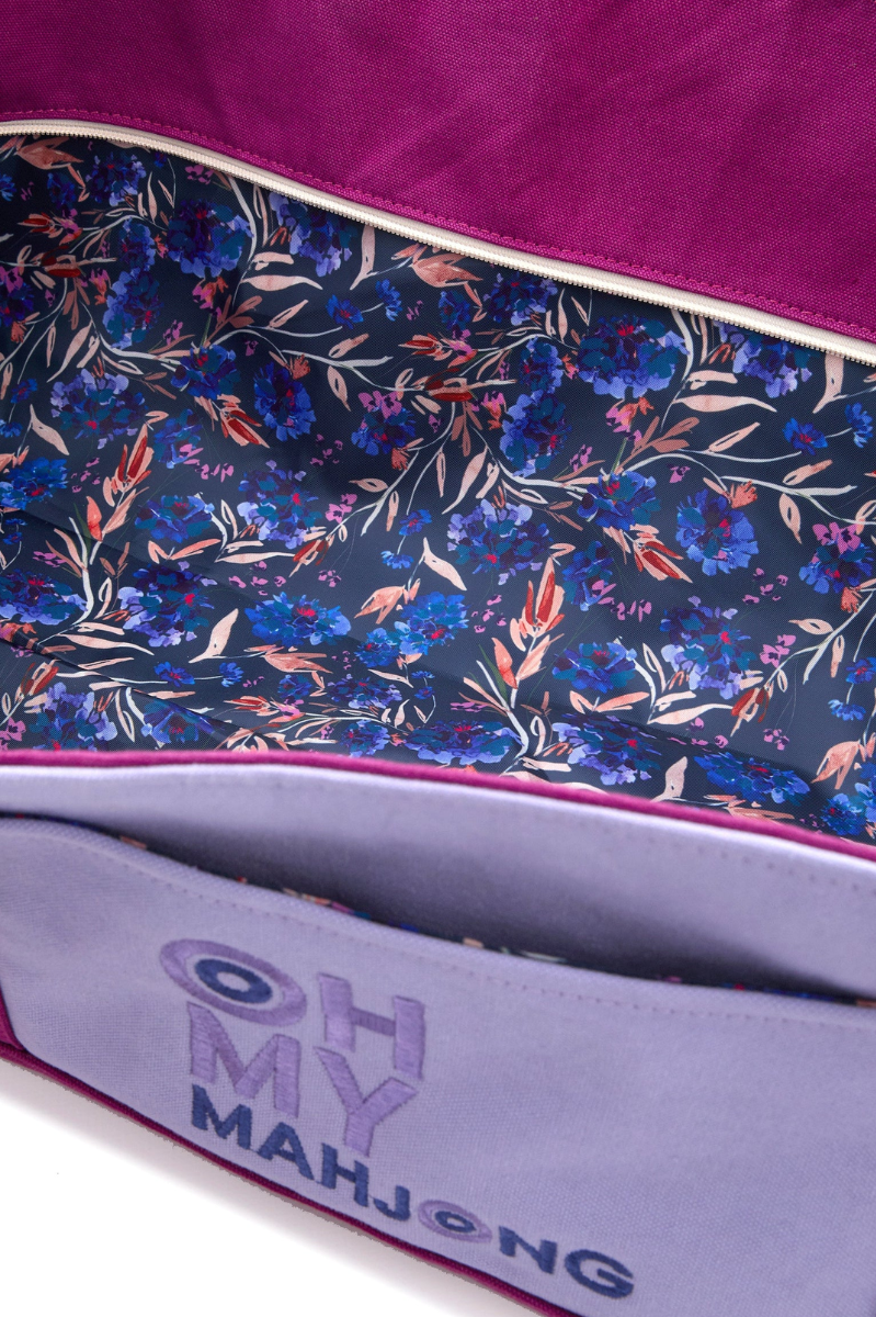 Purple Mat Storage Bag | Oh My Mahjong