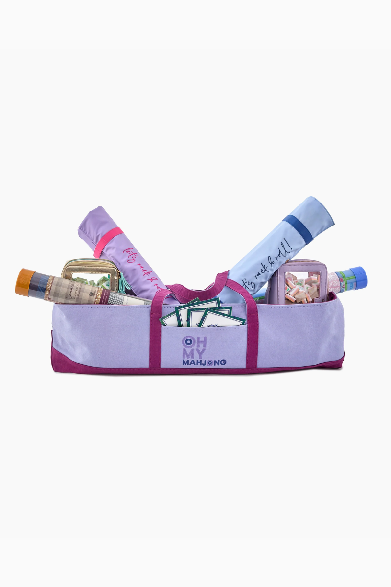 Purple Mat Storage Bag | Oh My Mahjong