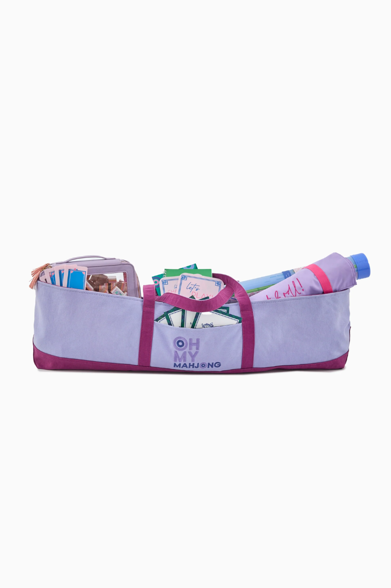 Purple Mat Storage Bag | Oh My Mahjong