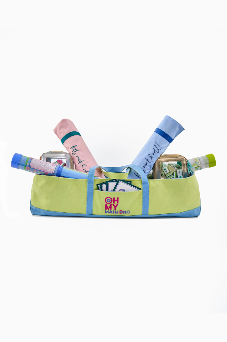 Pistachio Mat Storage Bag | Oh My Mahjong