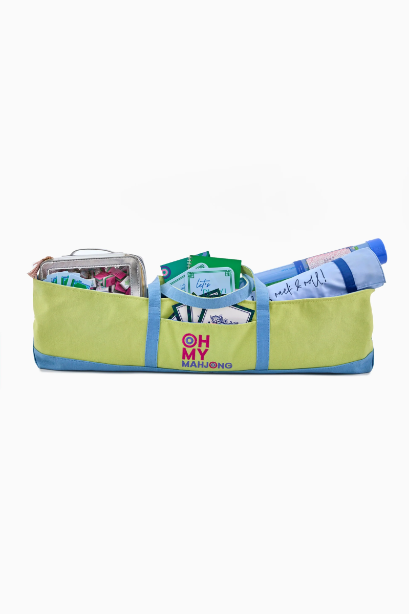 Pistachio Mat Storage Bag | Oh My Mahjong