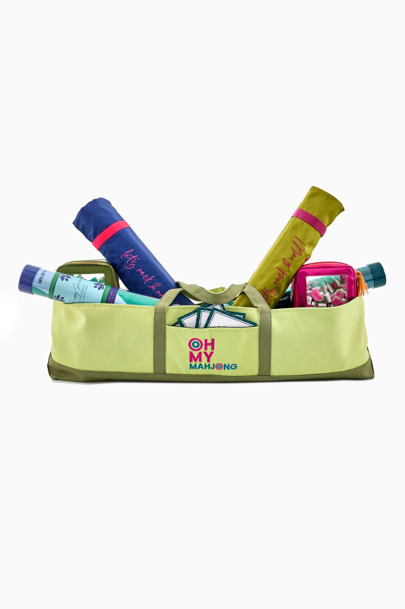 Green Mat Storage Bag | Oh My Mahjong