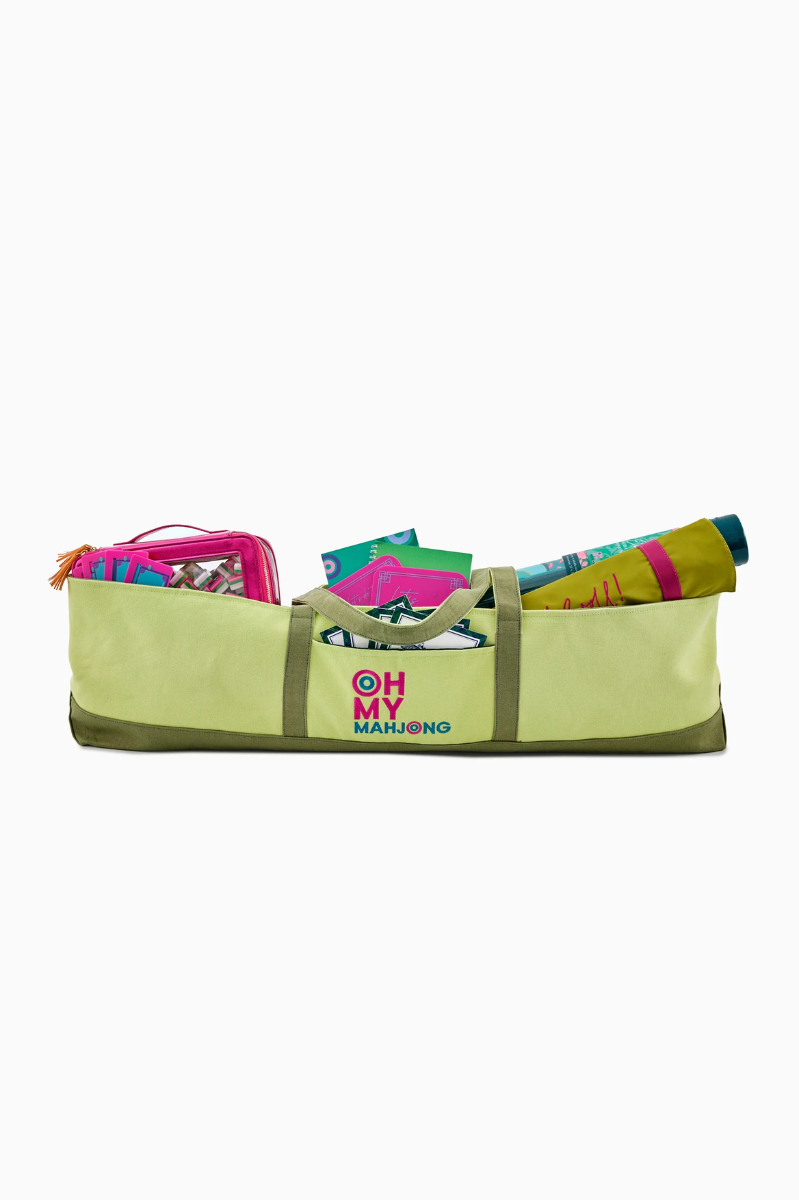 Green Mat Storage Bag | Oh My Mahjong