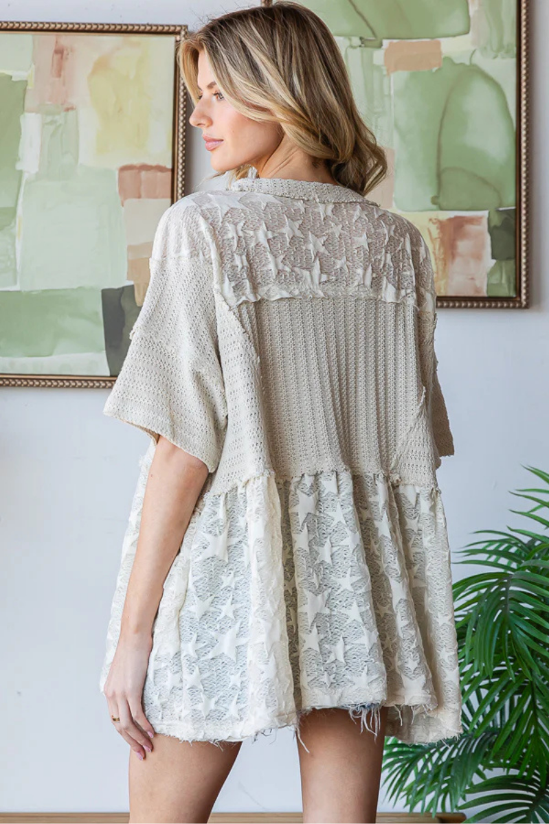All American Star Jacquard Top | Final Sale