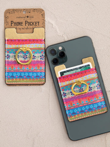 Pocket Phone Ring - Folk Borders | Natural Life