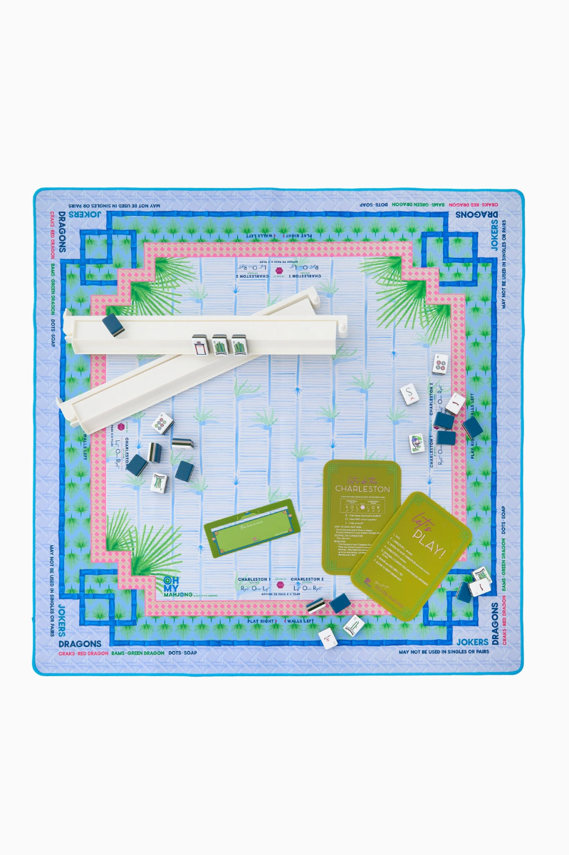 Palm Paradise Mat in Tube | Oh My Mahjong