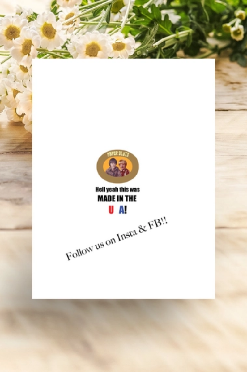 Even Skanks Say Thanks | Greeting Card