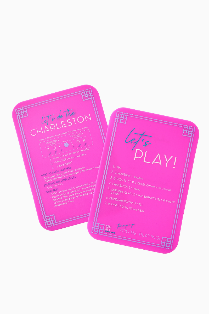 Pink Shufflers | Oh My Mahjong