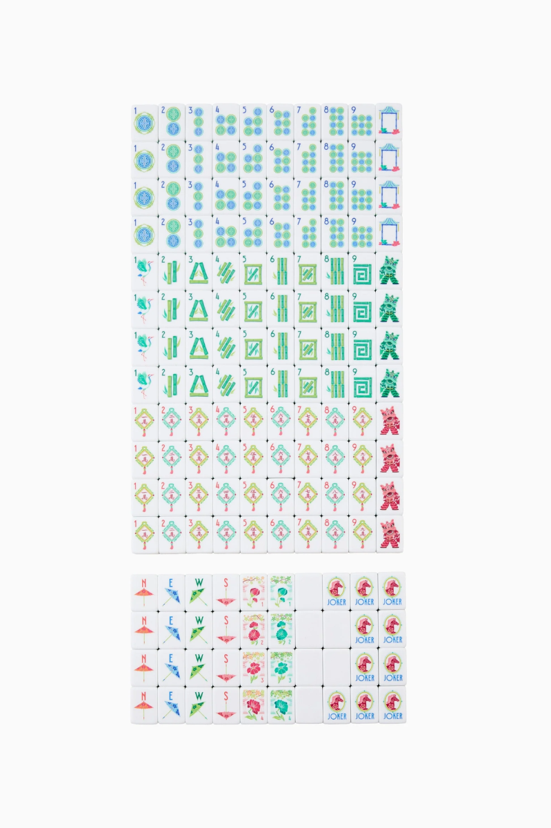 Seabreeze Mahjong Tiles | Oh My Mahjong