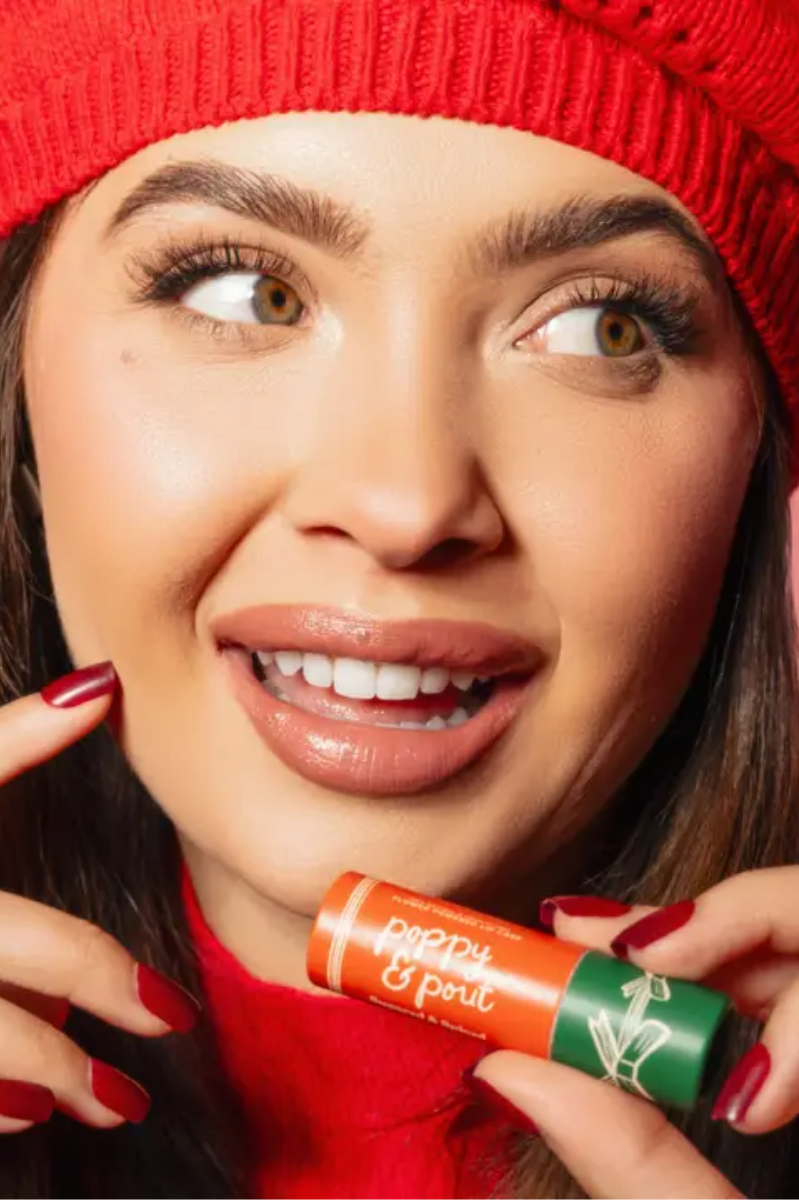 Poppy & Pout Sugared & Spiced Lip Balm