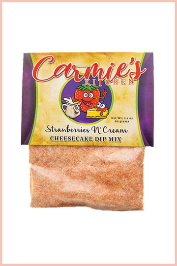 Strawberries + Cream Cheesecake Dip Mix | Carmie¡¯s Kitchen