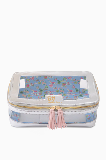 Silver Tile Storage Bag | Oh My Mahjong