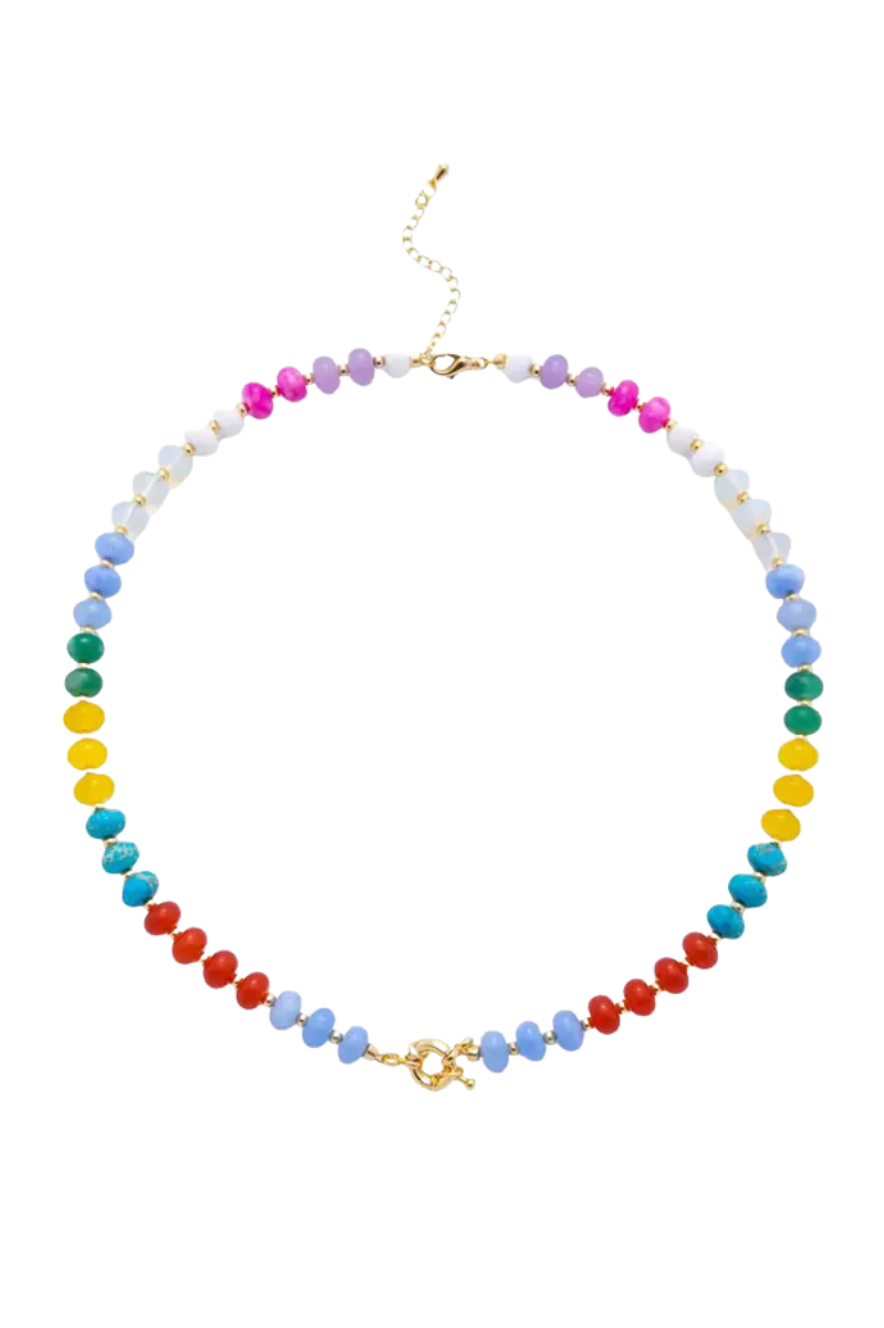 Colorful Candy Beaded Necklace