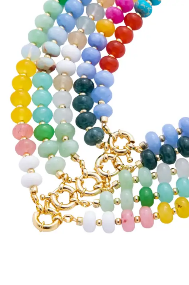 Colorful Candy Beaded Necklace