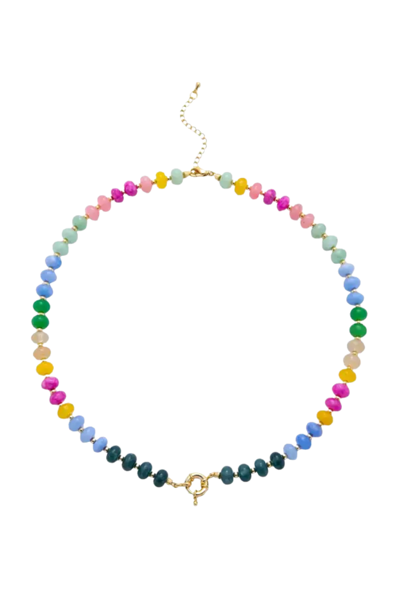 Colorful Candy Beaded Necklace