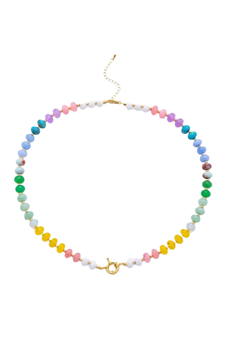 Colorful Candy Beaded Necklace