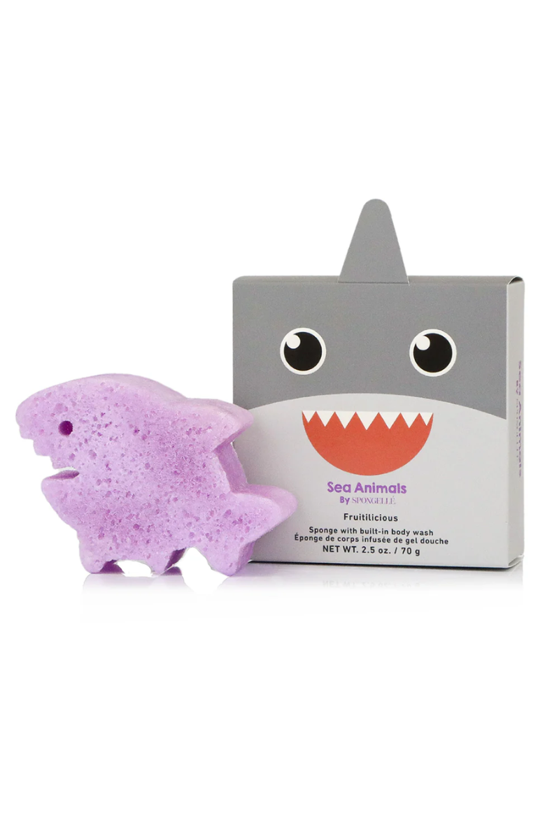 Sea Animals Bath Sponge + Built in Cleanser | Spongell¨¦