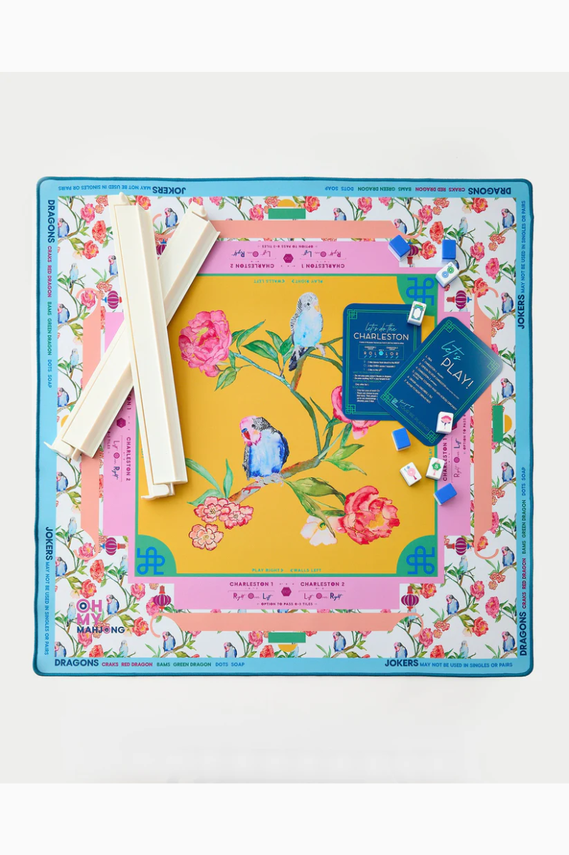 Spring Fling Mat in Tube | Oh My Mahjong