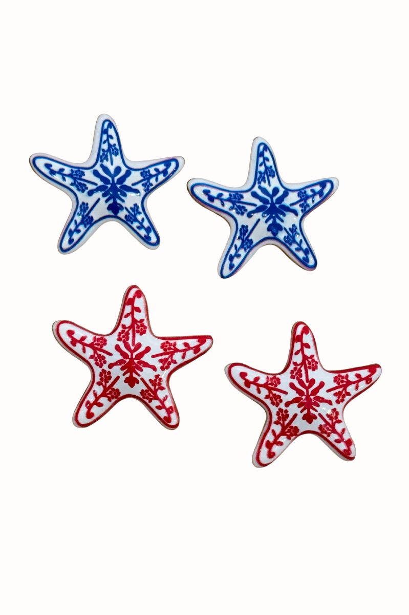Santorini Starfish Stud Earrings