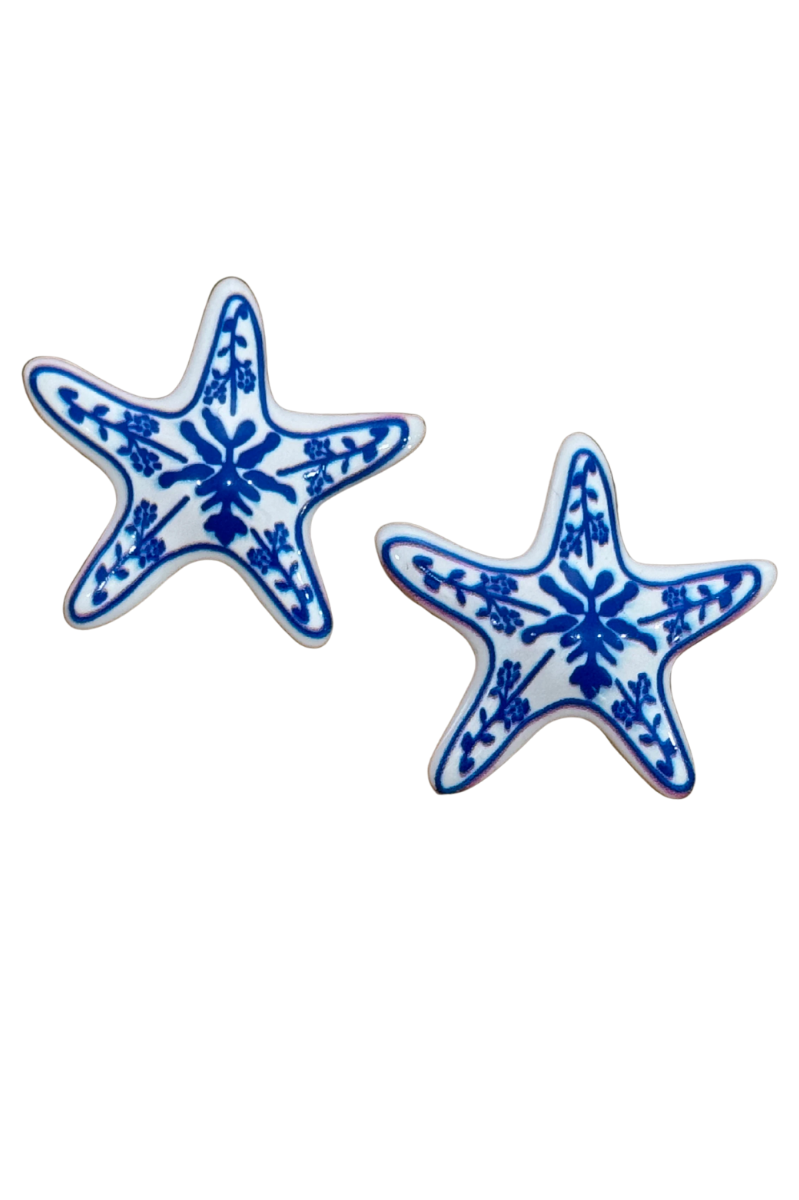 Santorini Starfish Stud Earrings