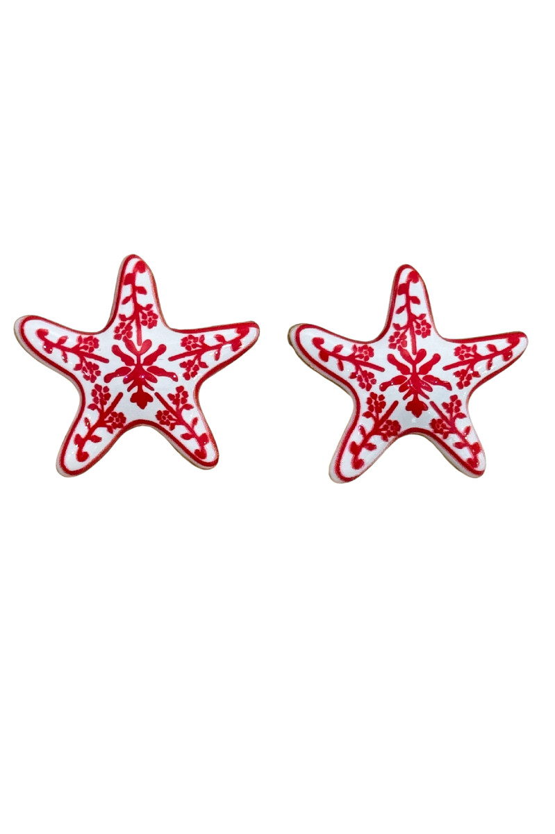 Santorini Starfish Stud Earrings