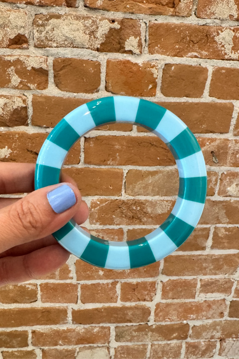 Color Crush Striped Bangle
