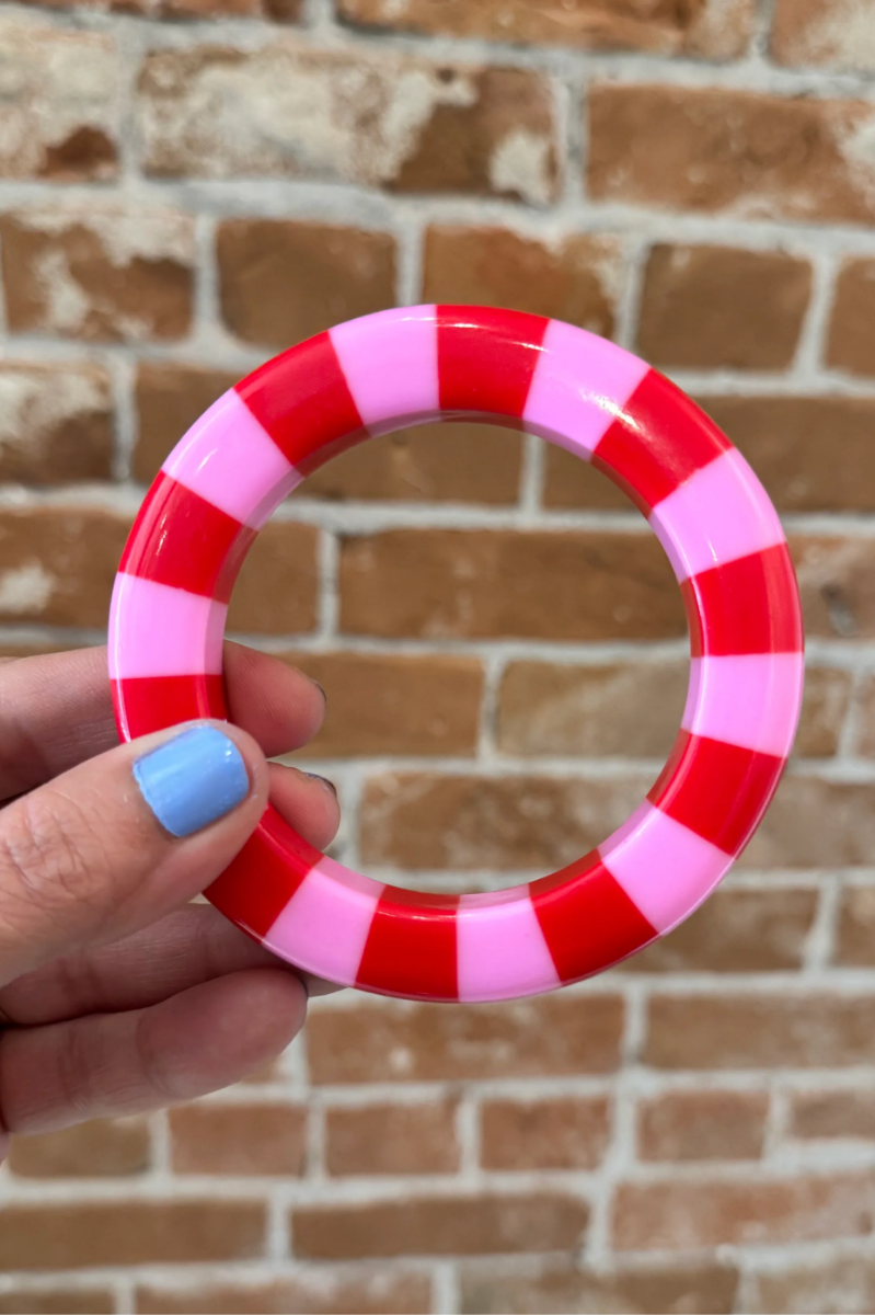 Color Crush Striped Bangle