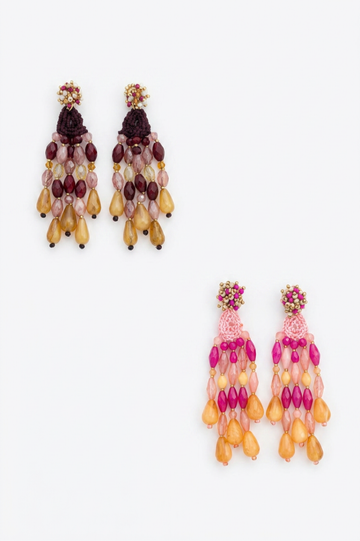 Sunset Sips Chandelier Earring