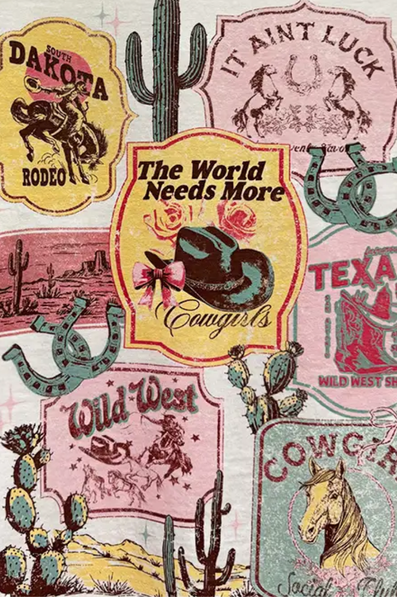 The World Needs More Cowgirls Graphic Tee | Final Sale
