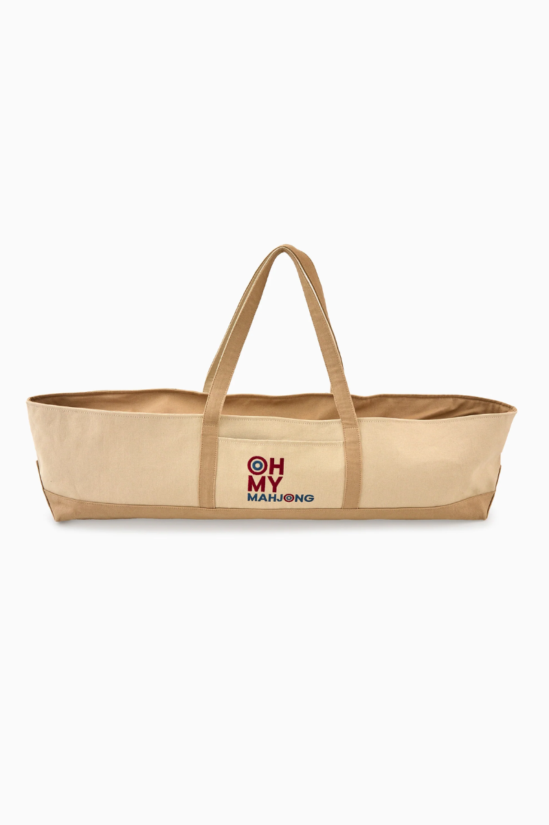 Taupe Mat Storage Bag | Oh My Mahjong