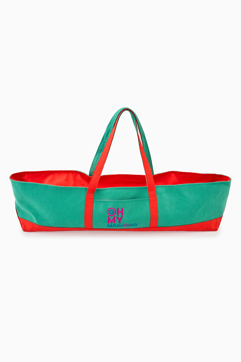 Teal Mat Storage Bag | Oh My Mahjong