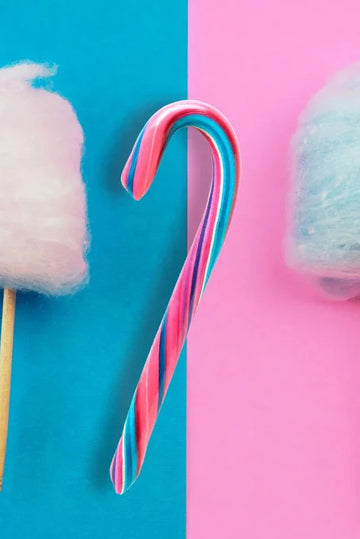 Tie Dye Cotton Candy Candy Canes | Hammond's