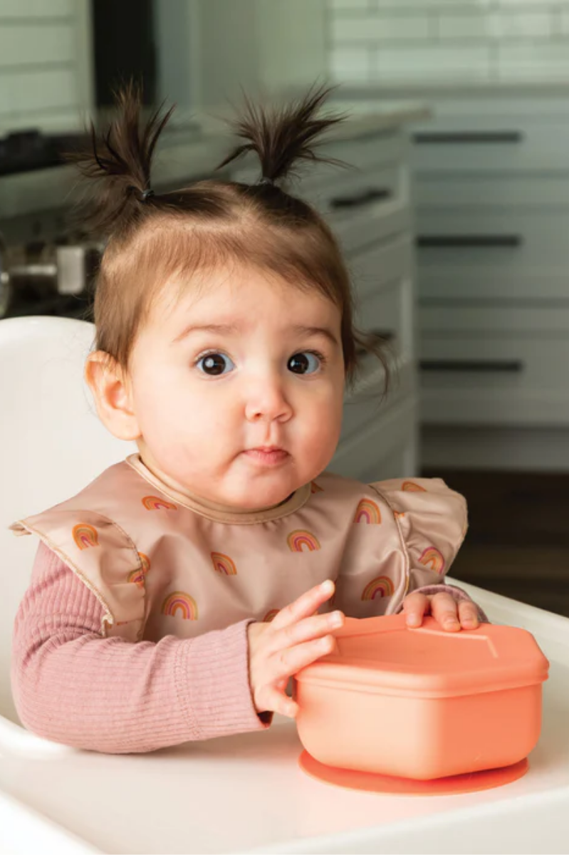 Silicone Suction Bowl and Lid Sets for Babies