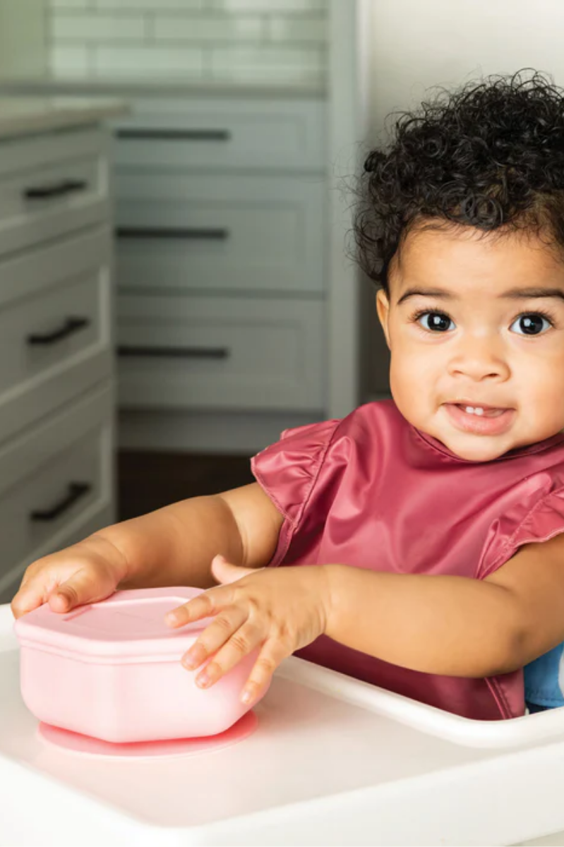 Silicone Suction Bowl and Lid Sets for Babies