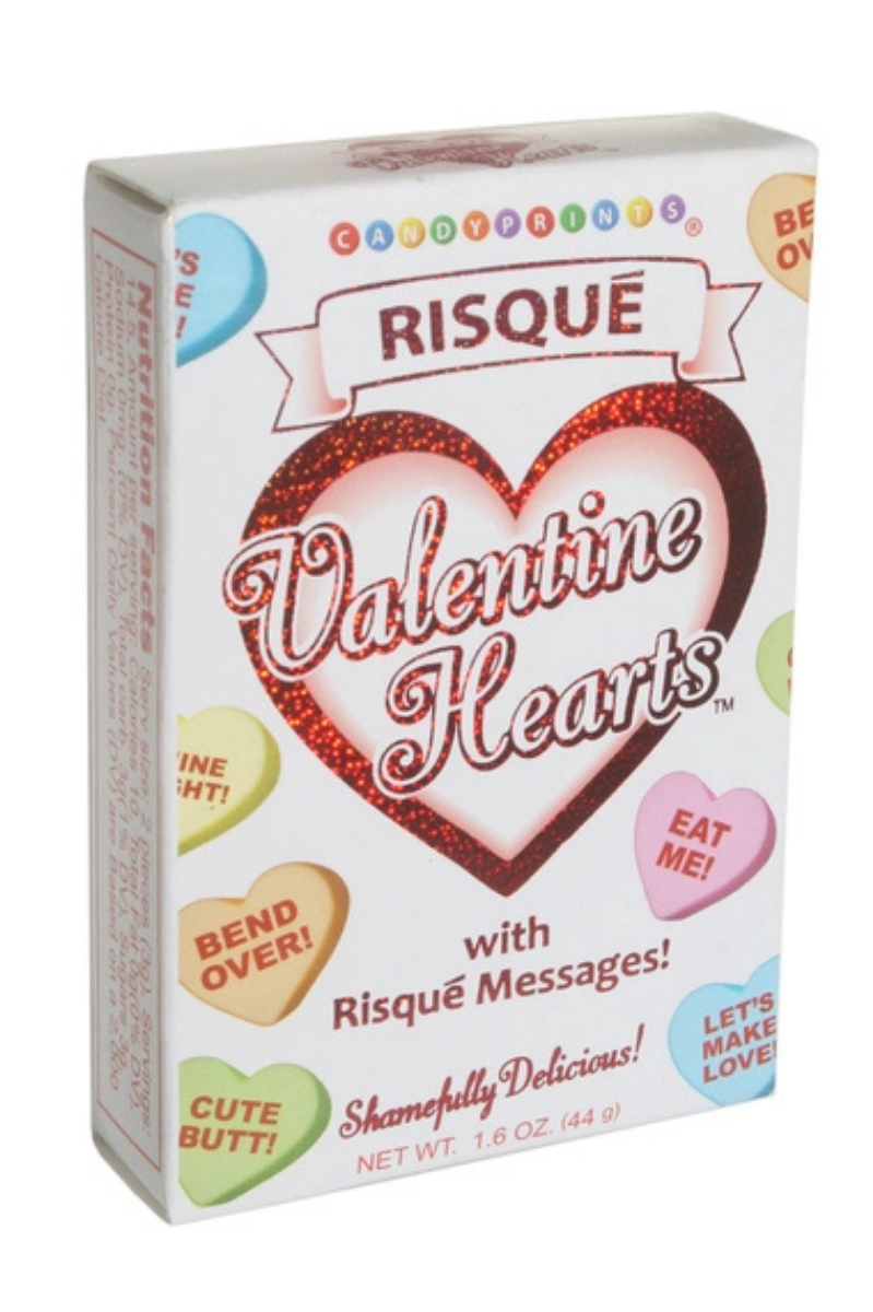 Risqu¨¦ Valentine¡¯s Conversation Candy Hearts