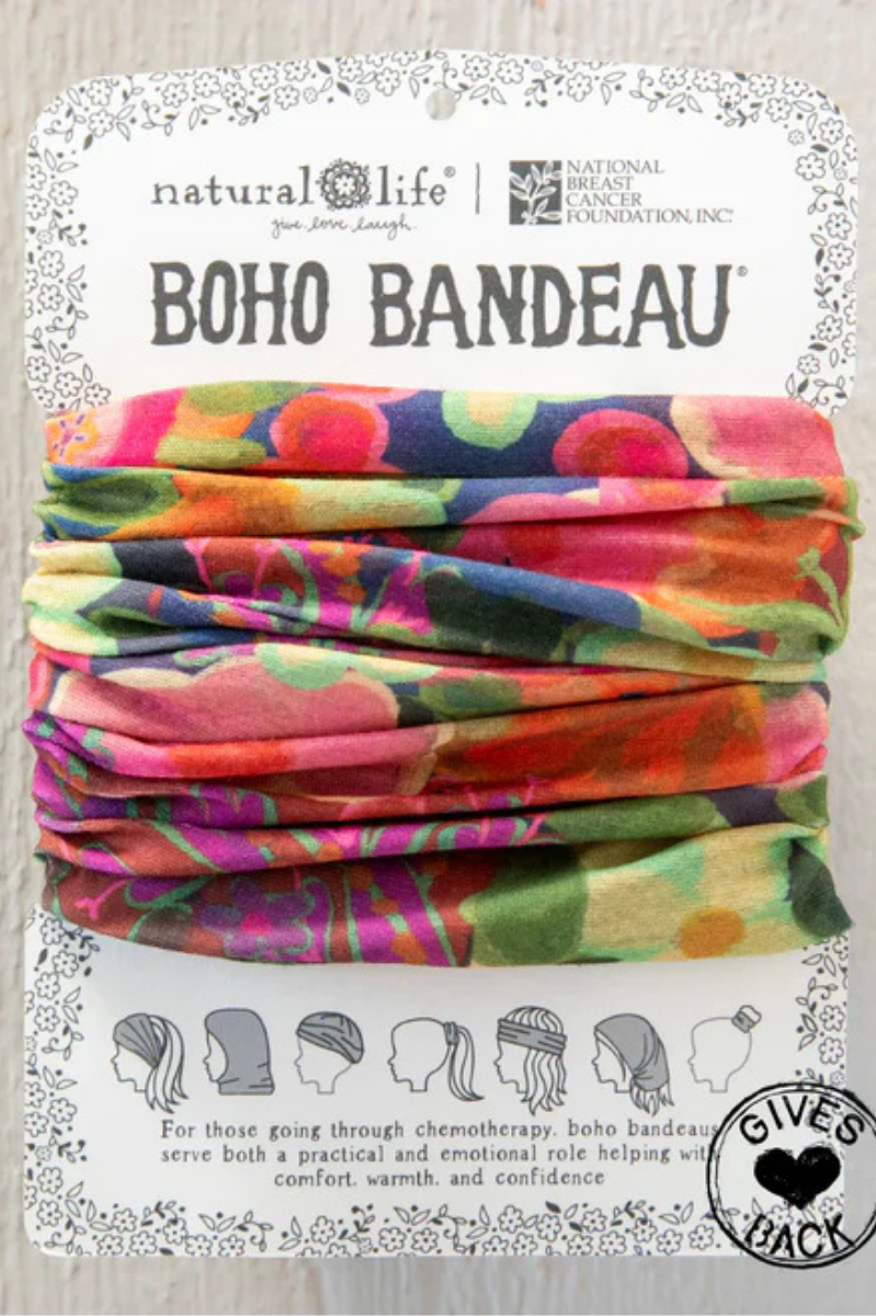 Full Boho Bandeau? Headband | Pink Painted Garden