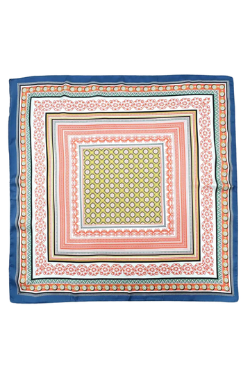 Boho Print Square Scarf