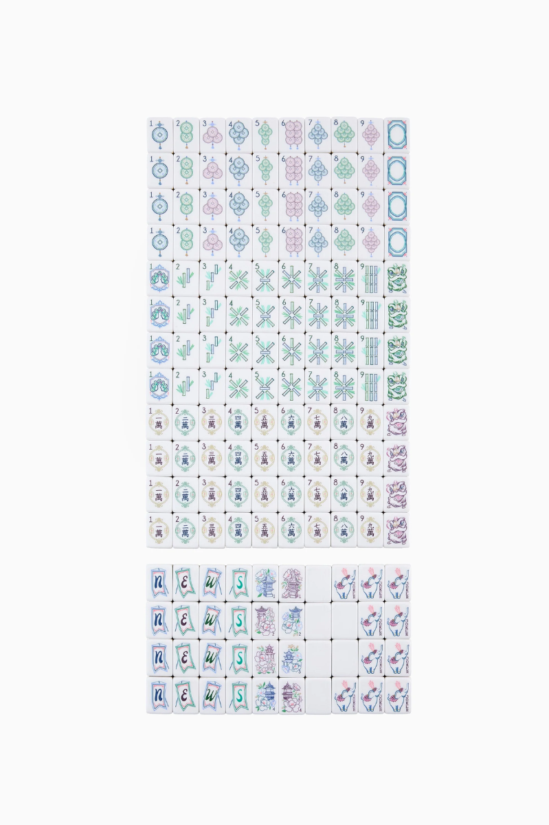 Willow Mahjong Tiles | Oh My Mahjong