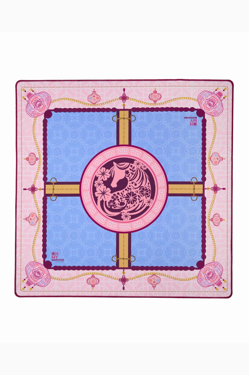 Year of the Horse Mat in Tube | Oh My Mahjong