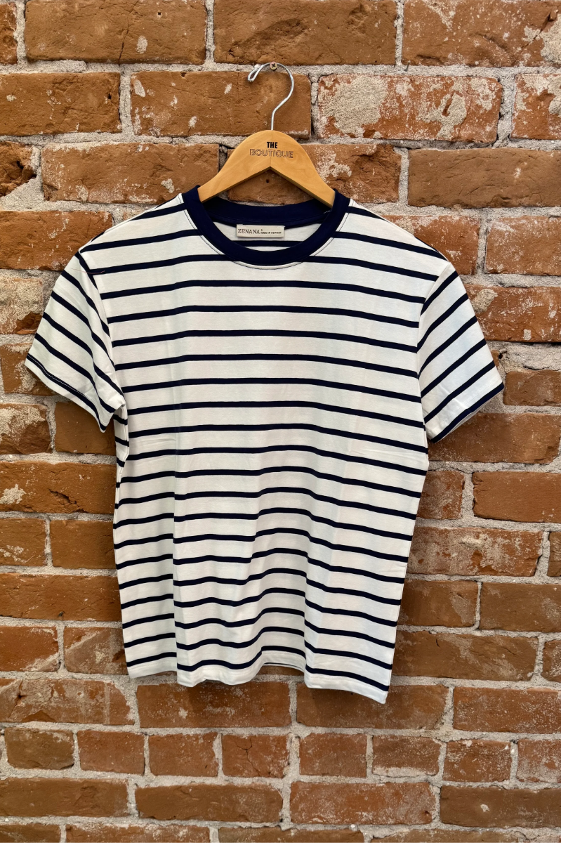 The Everyday Stripe Tee | Final Sale