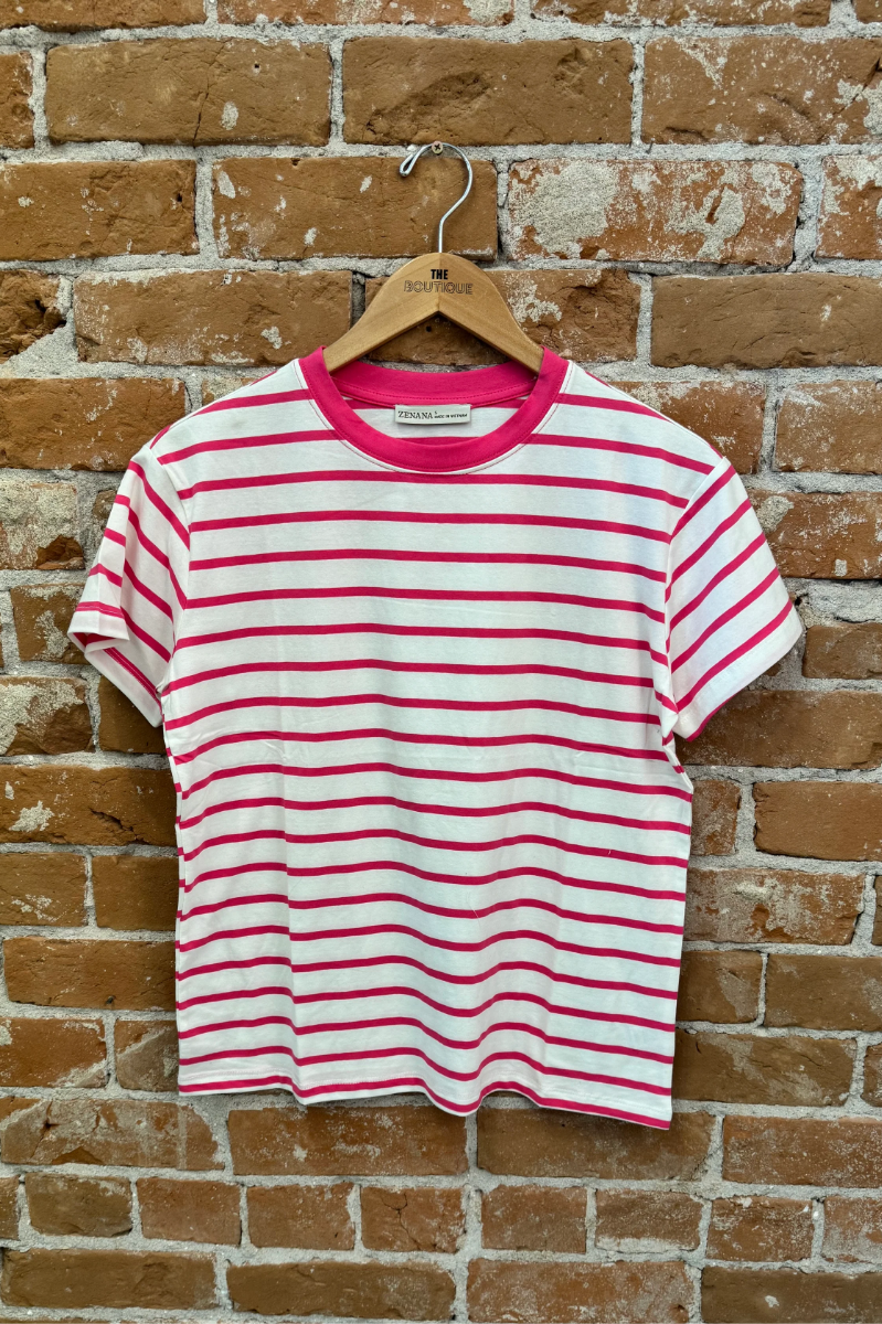 The Everyday Stripe Tee | Final Sale