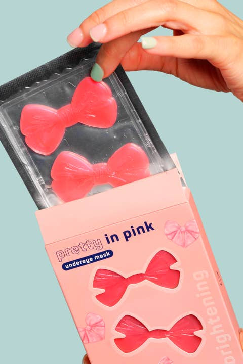 Pretty in Pink | Coquette Bow Shaped Undereye Patches | 8 Pk