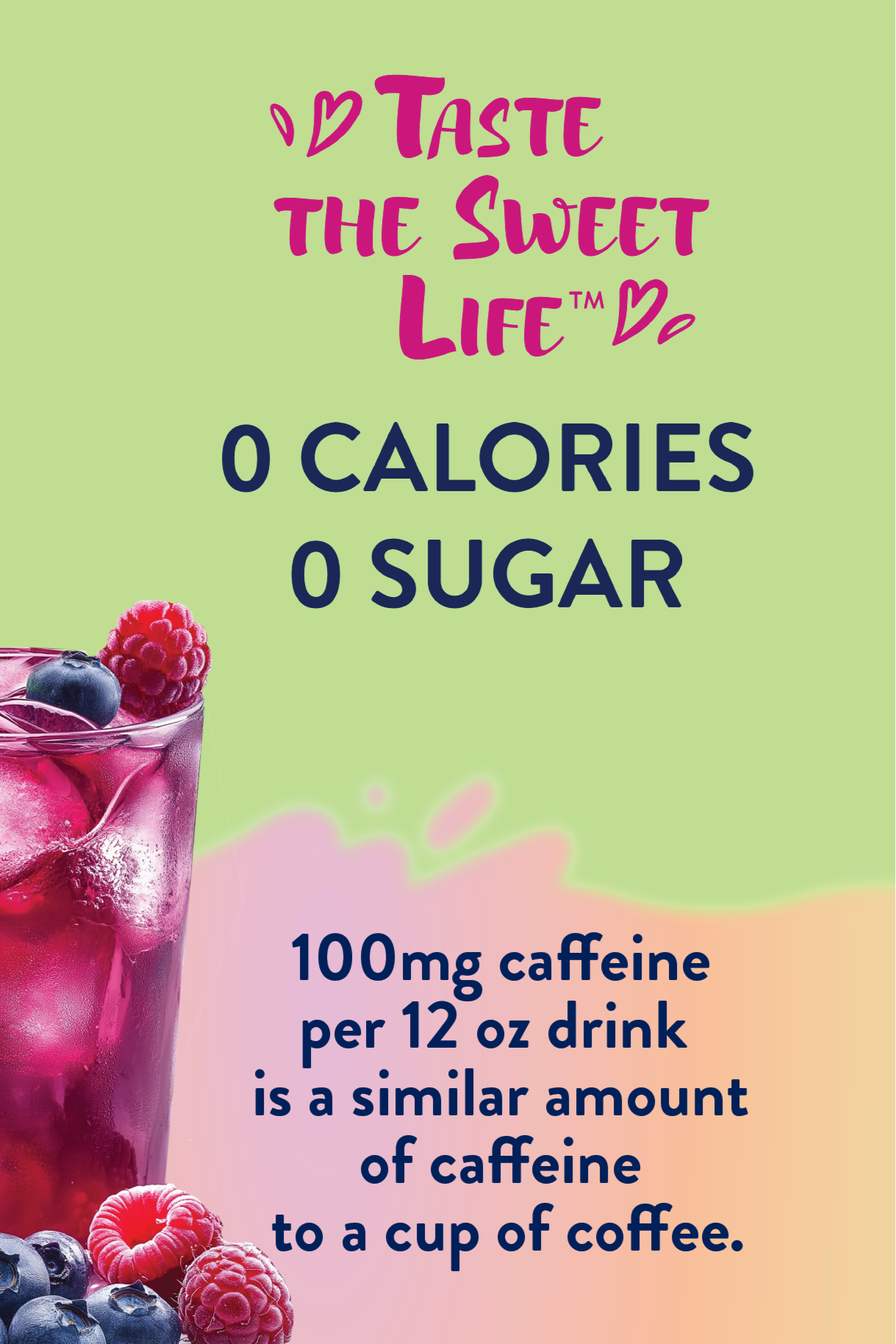 Sugar Free Wild Berry Energy Syrup | Jordan's Skinny Mixes