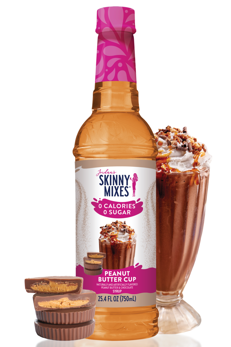 Sugar Free Peanut Butter Cup Syrup | Jordan's Skinny Mixes